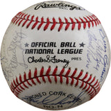 Cincinnati Reds 1984 Team Perez Davis +29 Sigs Signed NL Baseball Beckett 56279
