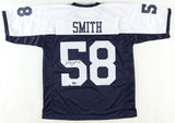 Mazi Smith Signed Dallas Cowboys Throwback Jersey (JSA COA) 2023 1st Round Pick