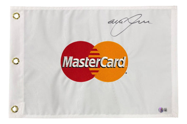 Graeme McDowell Signed Mastercard Golf Flag BAS