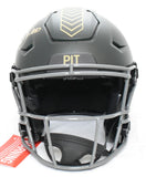 Jack Sawyer Signed Steelers F/S Salute 2025 SpeedFlex Helmet - Beckett W Holo