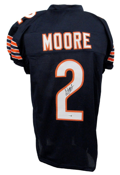 D.J. Moore Signed/Autographed Blue Chicago Bears Football Jersey JSA 208183