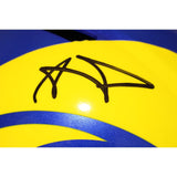 Aaron Donald Autographed/Signed Los Angeles Rams F/S Helmet Beckett 43843