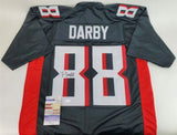 Frank Darby Signed Atlanta Falcons Jersey (JSA COA) 2021 Draft Pick Receiver