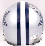Charles Haley Autographed Dallas Cowboys Mini Helmet W/ HOF- Beckett W Hologram