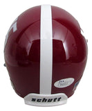 Nick Saban Signed/Inscr University of Alabama Mini Football Helmet JSA 213369