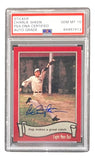 Charlie Sheen Signed 1988 Pacific #41 Eight Men Out Trading Card PSA/DNA Gem MT