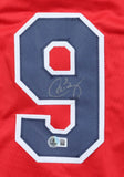 Carlos Baerga Signed Cleveland Indians Jersey (Beckett) 3xAll Star 2nd Baseman