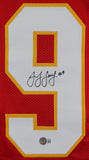 JuJu Smith-Schuster Authentic Signed Red Pro Style Jersey BAS Witnessed