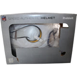 Minnesota Vikings Full Size Authentic Flt Wht Helmet Riddell New In Box 25788