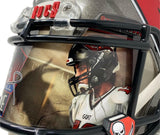 TOM BRADY Autographed Buccaneers HOF Visor Authentic Speed Helmet FANATICS