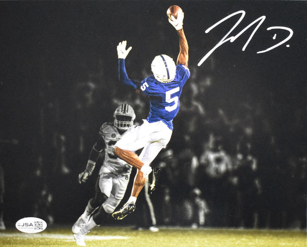 Jahan Dotson Penn State Autographed/Signed 8x10 Photo JSA 205234