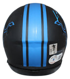 Jameson Williams Signed Detroit Lions Eclipse Mini Helmet BAS 40178