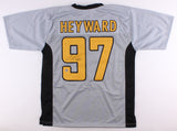Cameron Heyward Signed Steelers Throwback Jersey (Heyward Player Hologram) D.T.