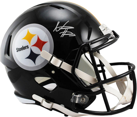 Najee Harris Pittsburgh Steelers Autographed Riddell Speed Replica Helmet
