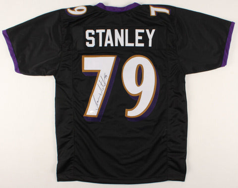 Ronnie Stanley Signed Baltimore Ravens Jersey (JSA COA) 2016 1st Rnd. Draft Pick