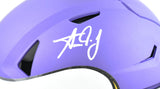 Aaron Jones Autographed Minnesota Vikings F/S Speed Flex Helmet - Beckett W Holo