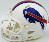 JAMES COOK AUTOGRAPHED BILLS WHITE SPEED MINI HELMET BECKETT WITNESS 236176