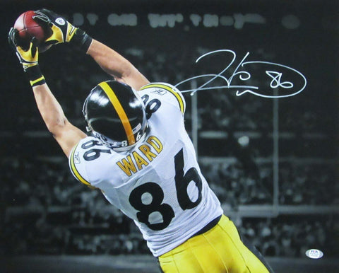 Hines Ward Pittsburgh Steelers Signed/Autographed 16x20 Photo PSA/DNA 164824