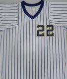 Brewers 82 AL Champ CHARLIE MOORE Signed Custom Replica Retro Jersey AUTO - JSA