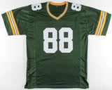 Jermichael Finley Signed Green Bay Packer Jersey (Beckett COA) Super Bowl XLV WR