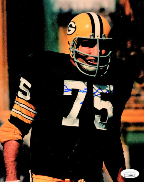 Packers SB I & II FORREST GREGG (d) Signed 8x10 Photo #7 AUTO - HOF '77 - JSA