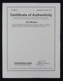 Jim Brown HOF Signed/Inscribed Cleveland Browns Jersey PSA/DNA Steiner 200887