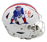 Rob Gronkowski Signed New England Patriots Speed Flex Authenetic TB NFL Helmet
