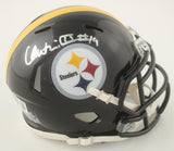 Calvin Austin III Signed Pittsburgh Steelers Speed Mini Helmet (Beckett) W.R.