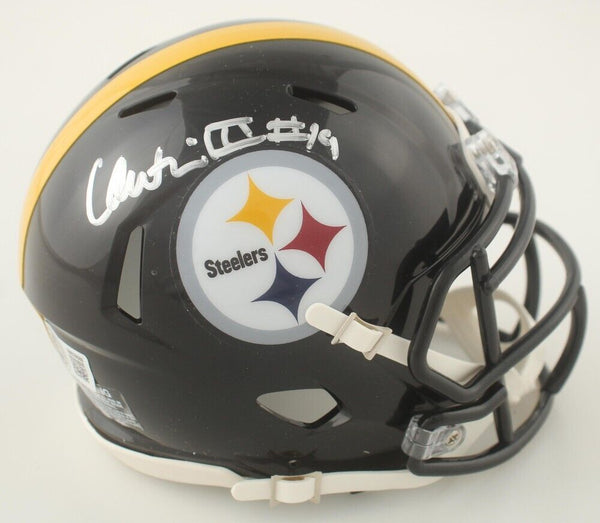Calvin Austin III Signed Pittsburgh Steelers Speed Mini Helmet (Beckett) W.R.
