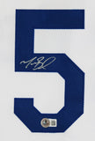 Mookie Betts Authentic Signed White Pro Style Jersey Autographed BAS 2