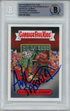 Ari Lehman Signed 2019 Garbage Pail Kids Estimation Jason #SF5B BAS Slab 43063