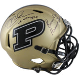 Mike Alstott Signed Purdue Boilermakers F/S Helmet Boiler Up Beckett 50171