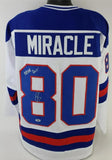 Robert O'Neill Signed 1980 Team USA 'Miracle on Ice" Jersey "Never Quit" (PSA)