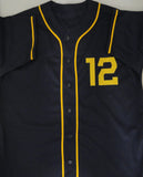 Brewers Outfielder HUNTER RENFROE Custom Replica Milw Blue Jersey AUTO - JSA