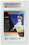 Andruw Jones autographed Braves 1997 SP Foil RC Card #1 - (Beckett Encapsulated)