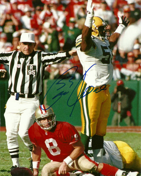 Packers GEORGE KOONCE Signed 8x10 Photo #4 AUTO ~ Super Bowl XXXI Champ