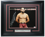 Jorge Masvidal Signed Framed 11x14 UFC Photo JSA ITP