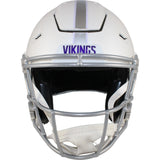 Jordan Addison Autographed Minnesota Vikings SpeedFlex Alt Helmet Beckett 50777