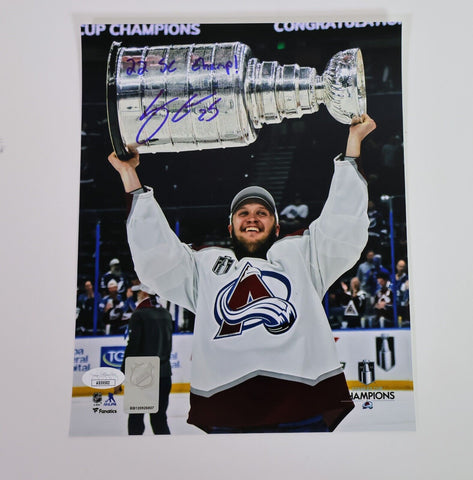 Logan O'Connor Autograped 8X10 Photo "22 SC Champ!" Inscription - JSA