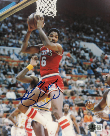 Julius Dr. J Erving Autographed Signed 8x10 Photo 76ers Beckett QR #AE31720
