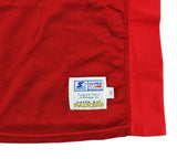 Brett Favre Signed Green Bay Packers Practice Worn Red Starter Jersey - 4 Insc