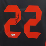Ricardo Kaka Signed AC Milan Away Soccer Jersey #22 with Beckett Witness