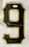 Bill Mazeroski Signed Custom White Pro-Style Baseball Jersey HOF 01 JSA ITP