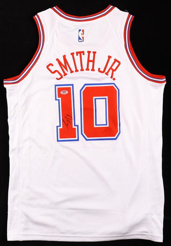 Jabari Smith Jr Signed Houston Rockets Jersey (PSA) 2022 #3 Overall Pick P.F