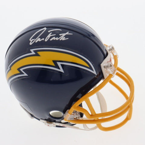 Dan Fouts Signed San Diego Charger Mini Helmet (Tri-Star) 6xPro Bowl Quarterback
