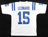 Riley Leonard Signed Indianapolis Colts Jersey (JSA) Ex-Notre Dame Irish Q.B.