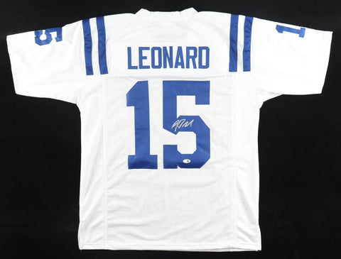 Riley Leonard Signed Indianapolis Colts Jersey (JSA) Ex-Notre Dame Irish Q.B.