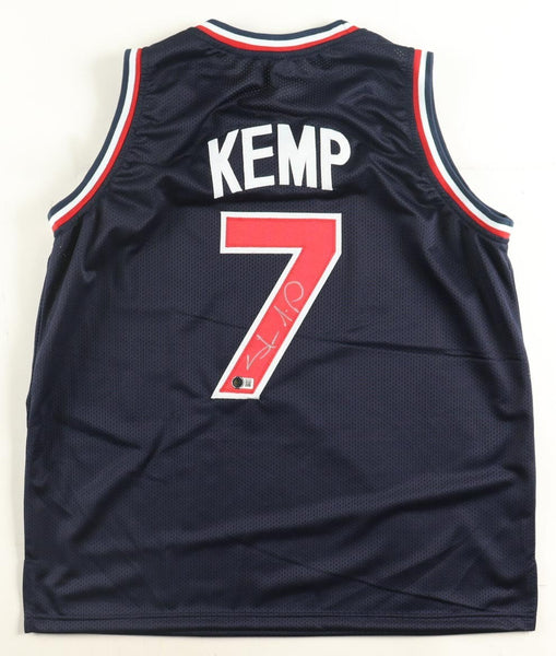 Shawn Kemp Signed Team USA Jersey (Beckett) 1994 FIBA World Cup Basketball Team
