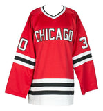 Ed Belfour Signed Chicago Blackhawks Jersey (JSA COA) NHL HOF / Career 1989-2008