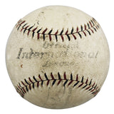 Red Sox Tris Speaker Signed Spalding International League Baseball BAS #AE34231